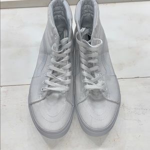 White High Top Old Skool Vans